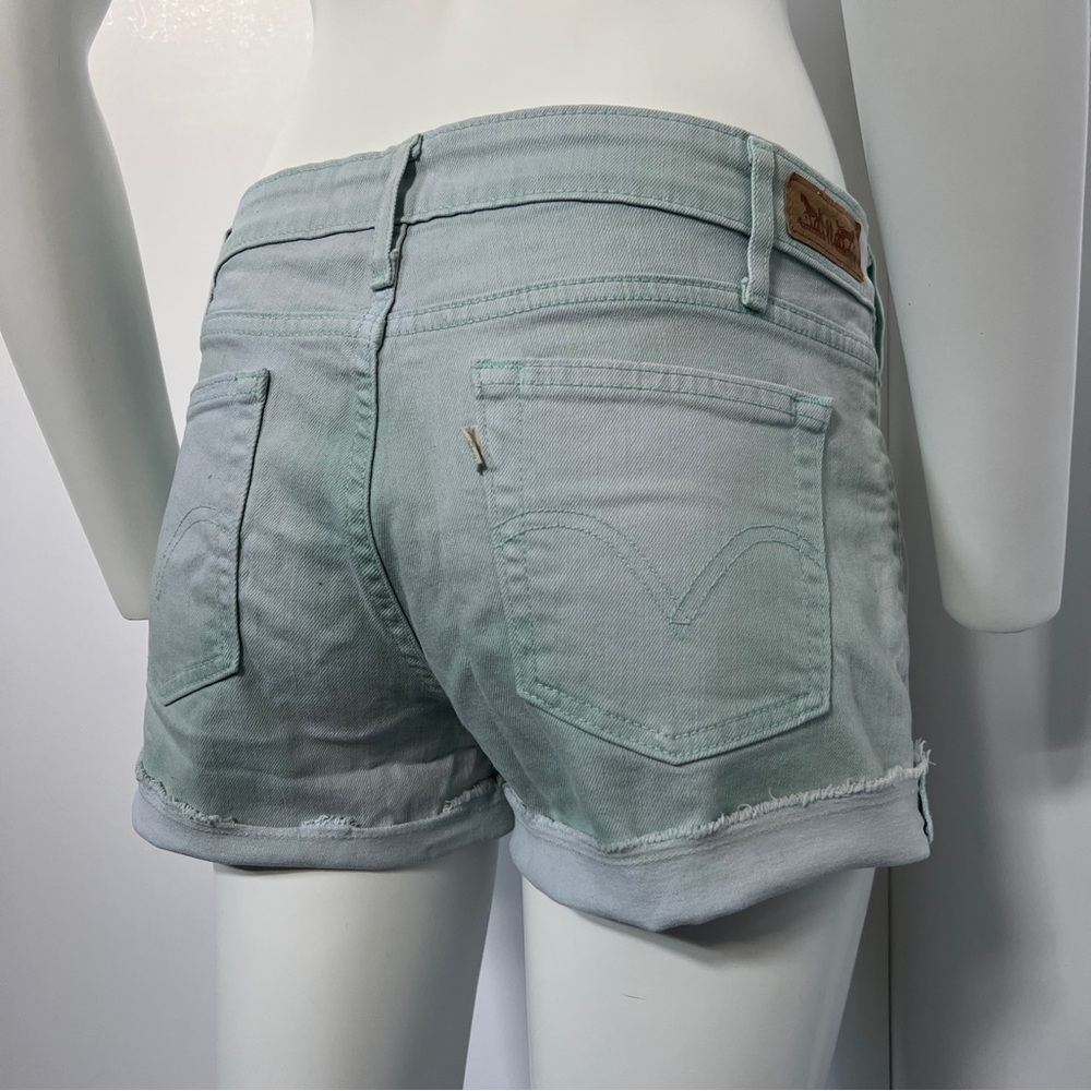 Vintage Levi's Teal Denim Shorts